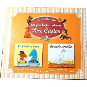 2 albums du Père Castor – Le cheval bleu et La vache Amélie –   Flammarion